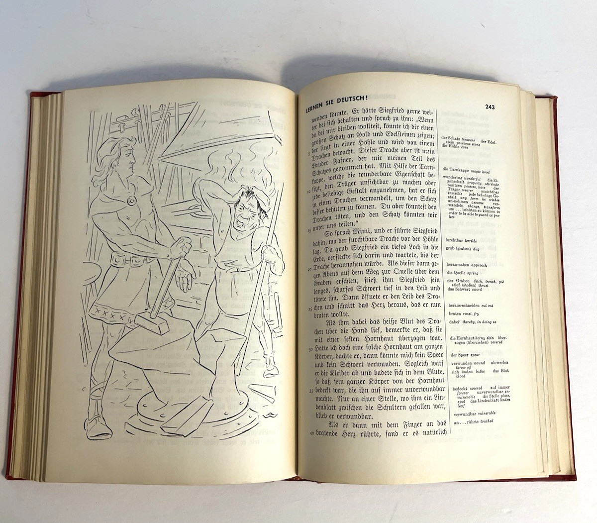 Lernen Sie Deutsch By Oscar Burkhard, Revised Edition 1955, published 1959