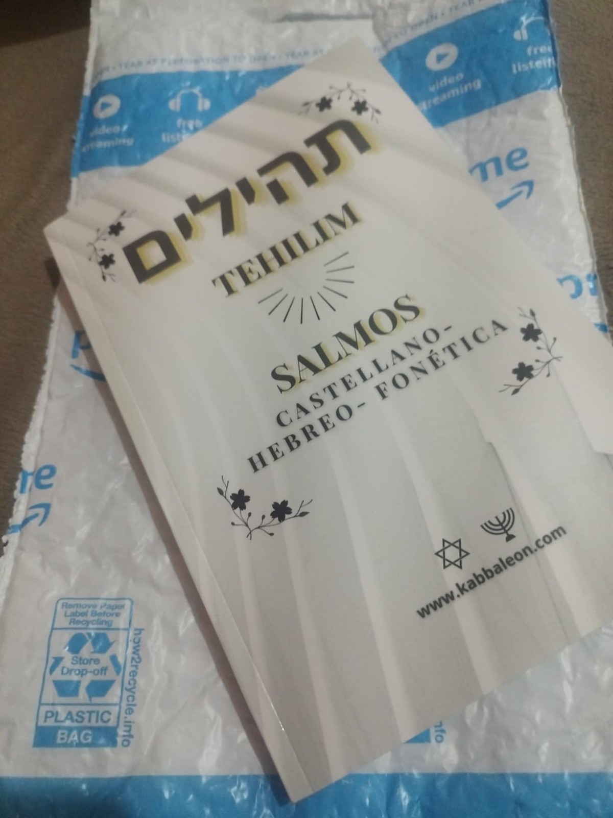 Libro De Los Salmos Hebreo Español Fonetica Libro Fisico Nuevo 150 Salmos Envio
