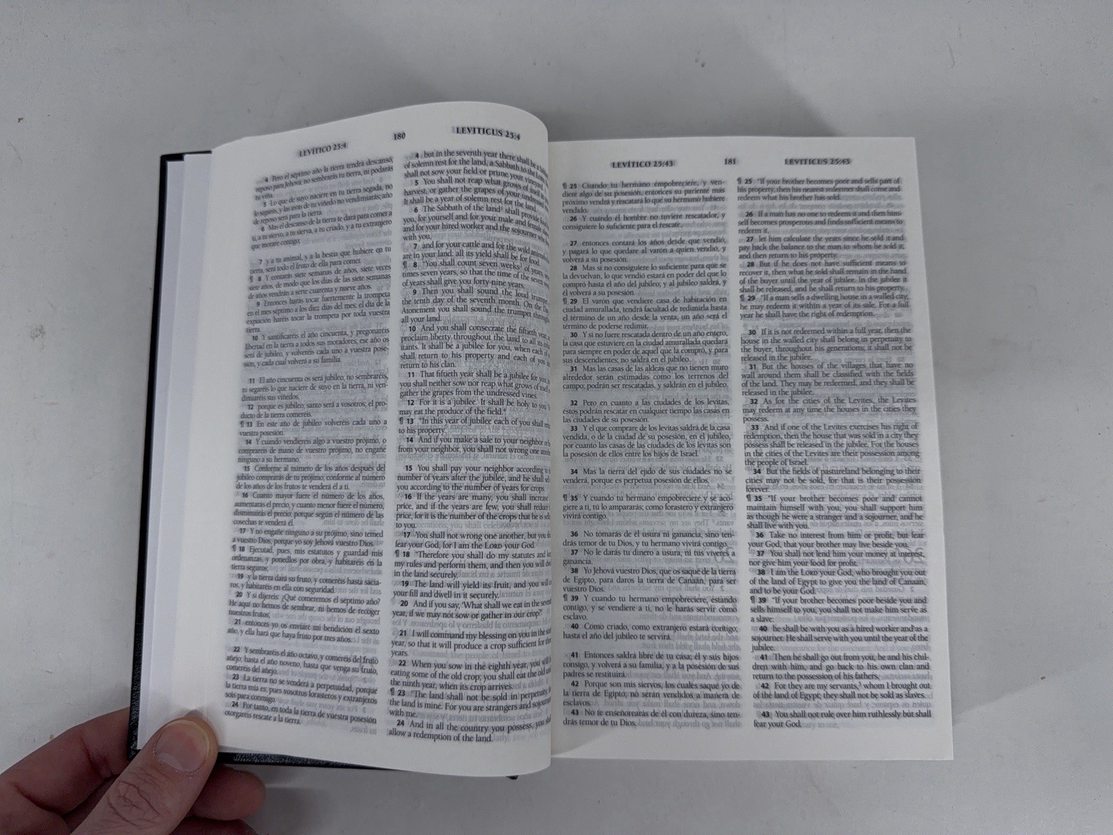 Spanish English Parallel Bible Reina-Valera 1960 ESV English Standard Version