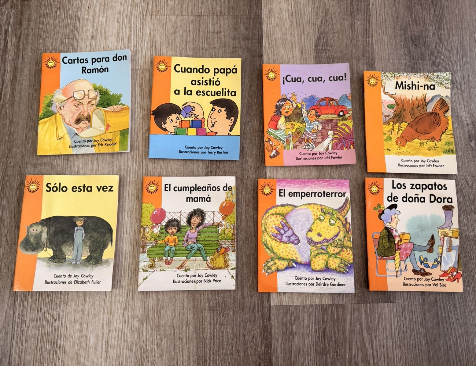 SUNSHINE Spanish level 1 Set I Primary 8-Book Set