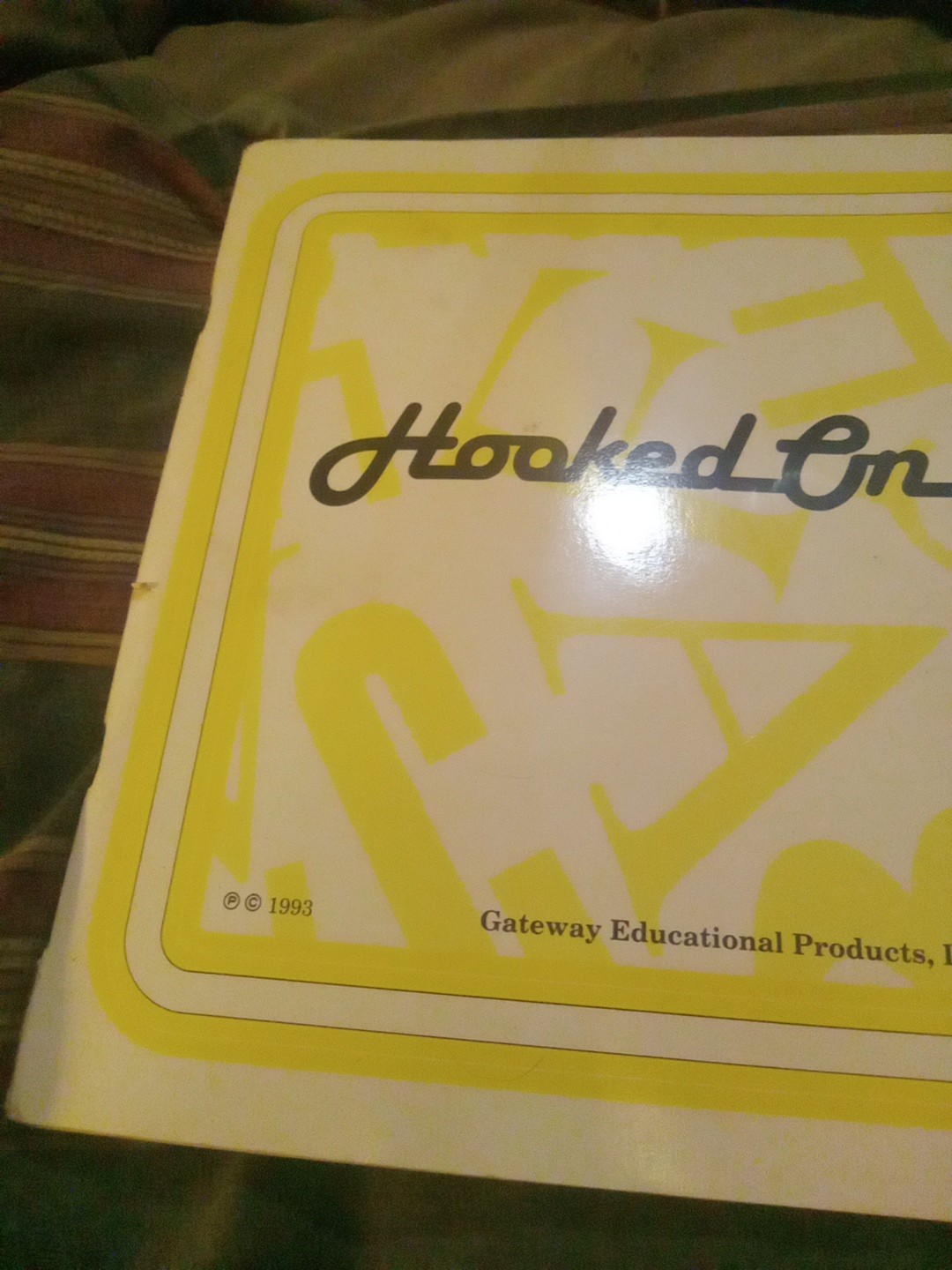 Hooked on Phonics Reading Review Book #1 Replacement 1992 From Classroom 6th Ed.