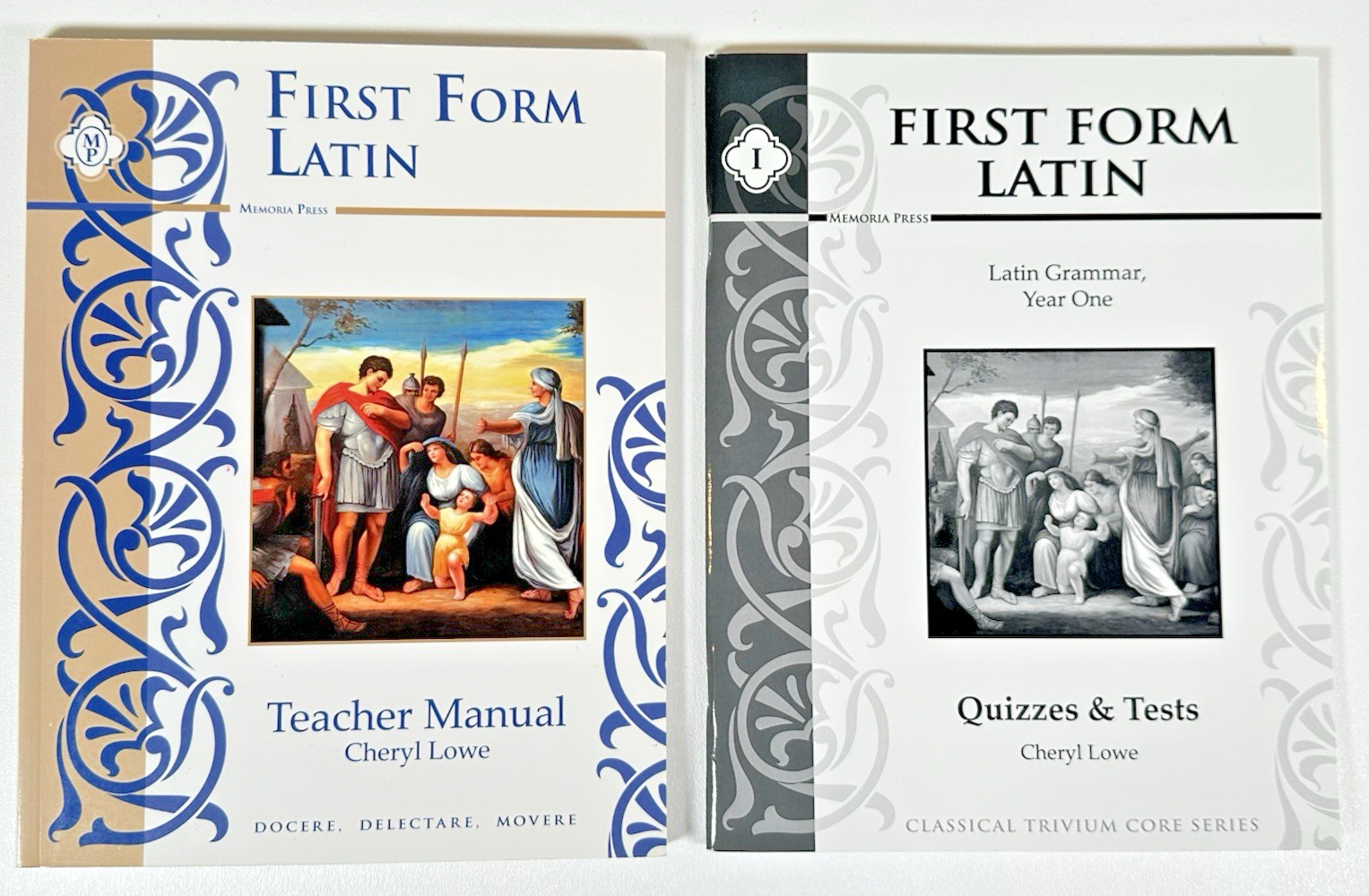 Memoria Press First Form Latin Teacher Manual & Quizzes & Test Set 1st Edition