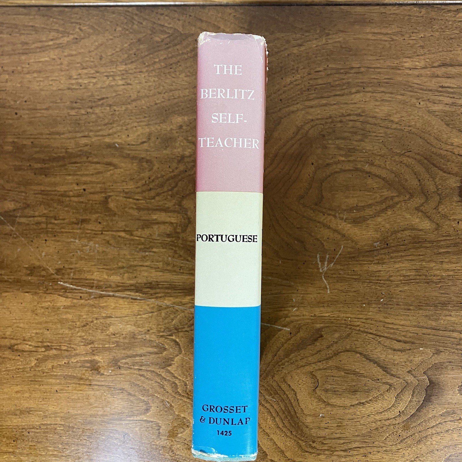 1953 Berlitz Self-Teacher Portuguese Hardcover Dust Jacket Language Course