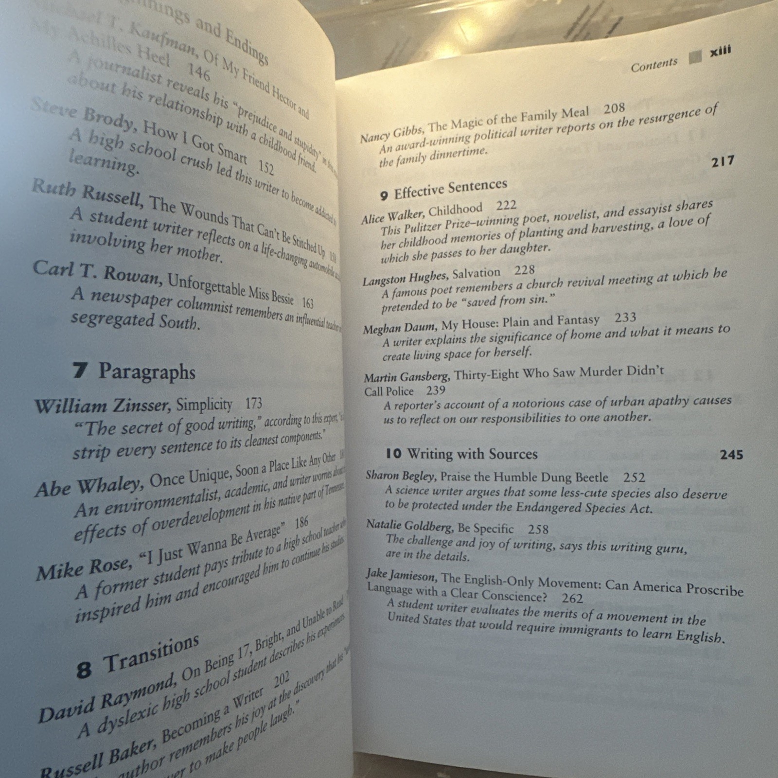 MODELS FOR WRITERS: SHORT ESSAYS FOR COMPOSITION By Rosa & Eachholz