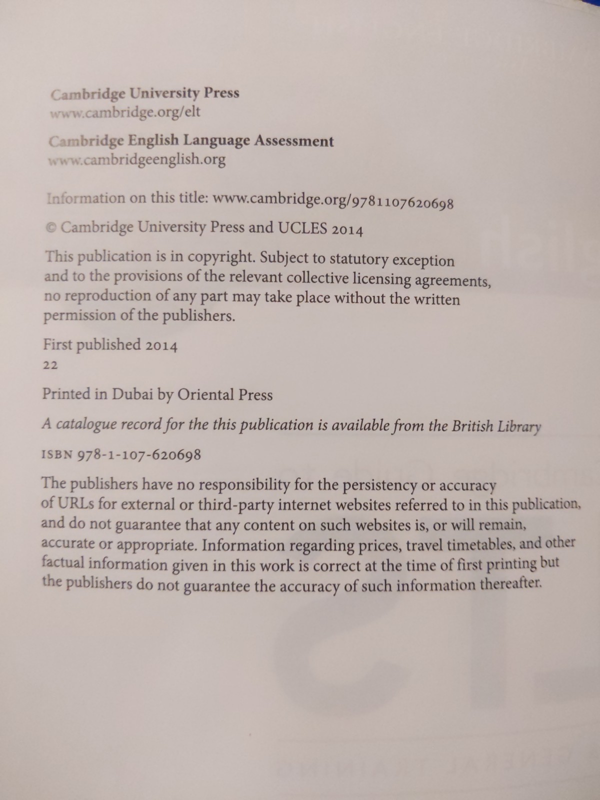 *part Filled* *No Dvd* The Official Cambridge Guide to IELTS Student Book