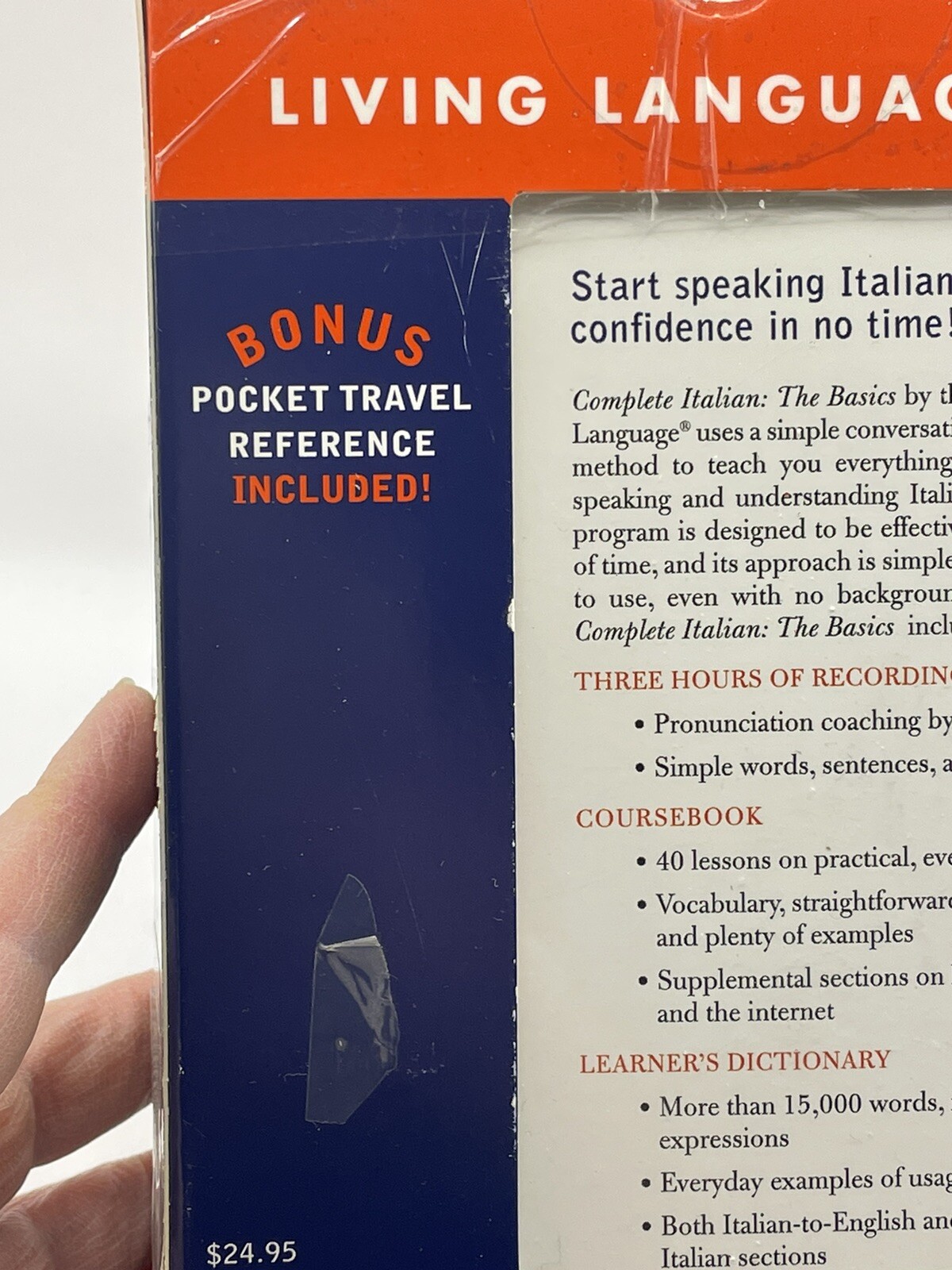 LL Complete Basic Courses Ser.: Italian by Living Language Staff (2005, Mass…