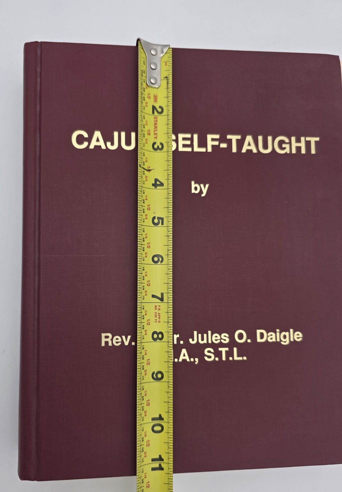 Cajun Self Taught Jules O Daigle Louisiana French Acadian HC 1st Ed VTG