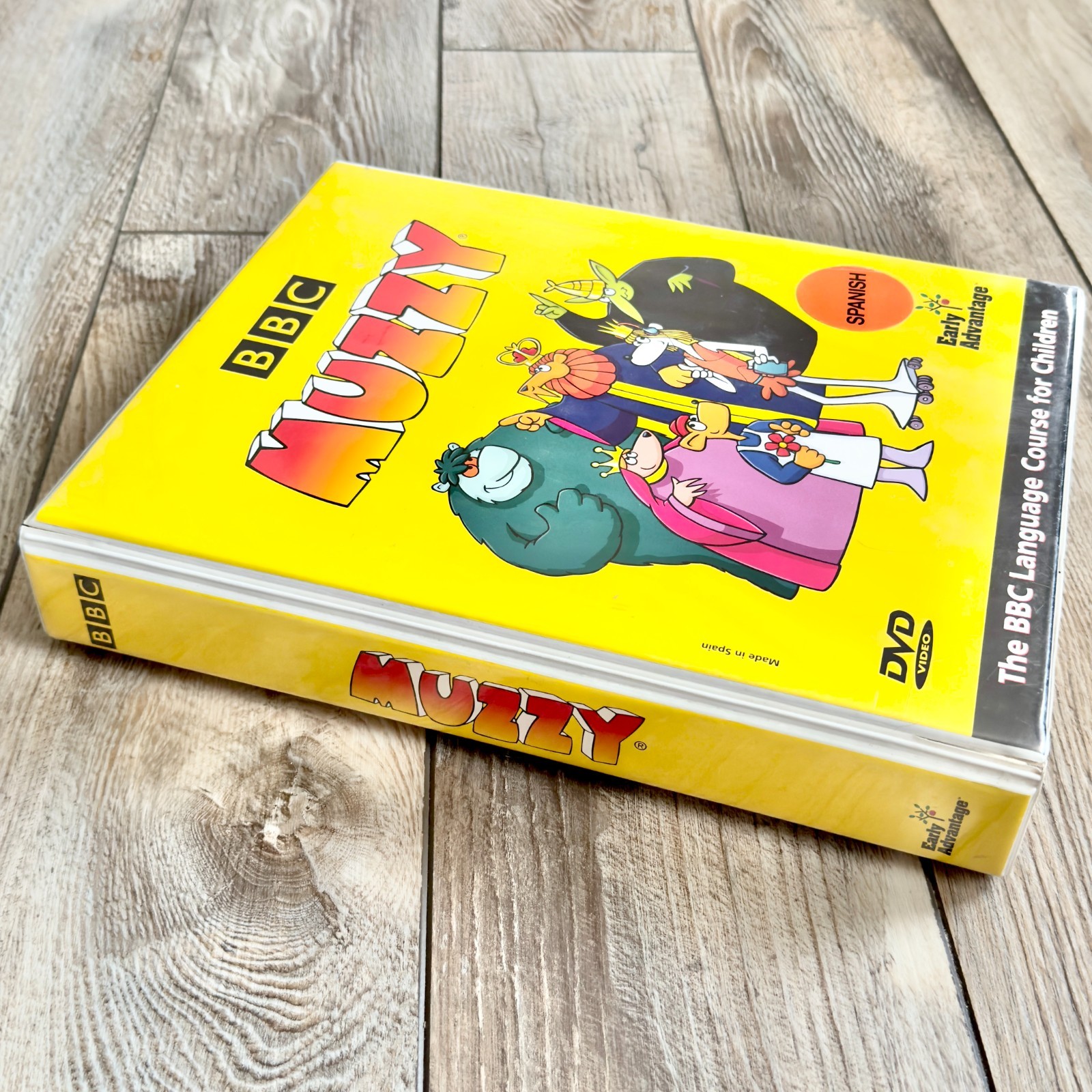 Muzzy Spanish BBC Language Course For Children Educational Learning DVD Set