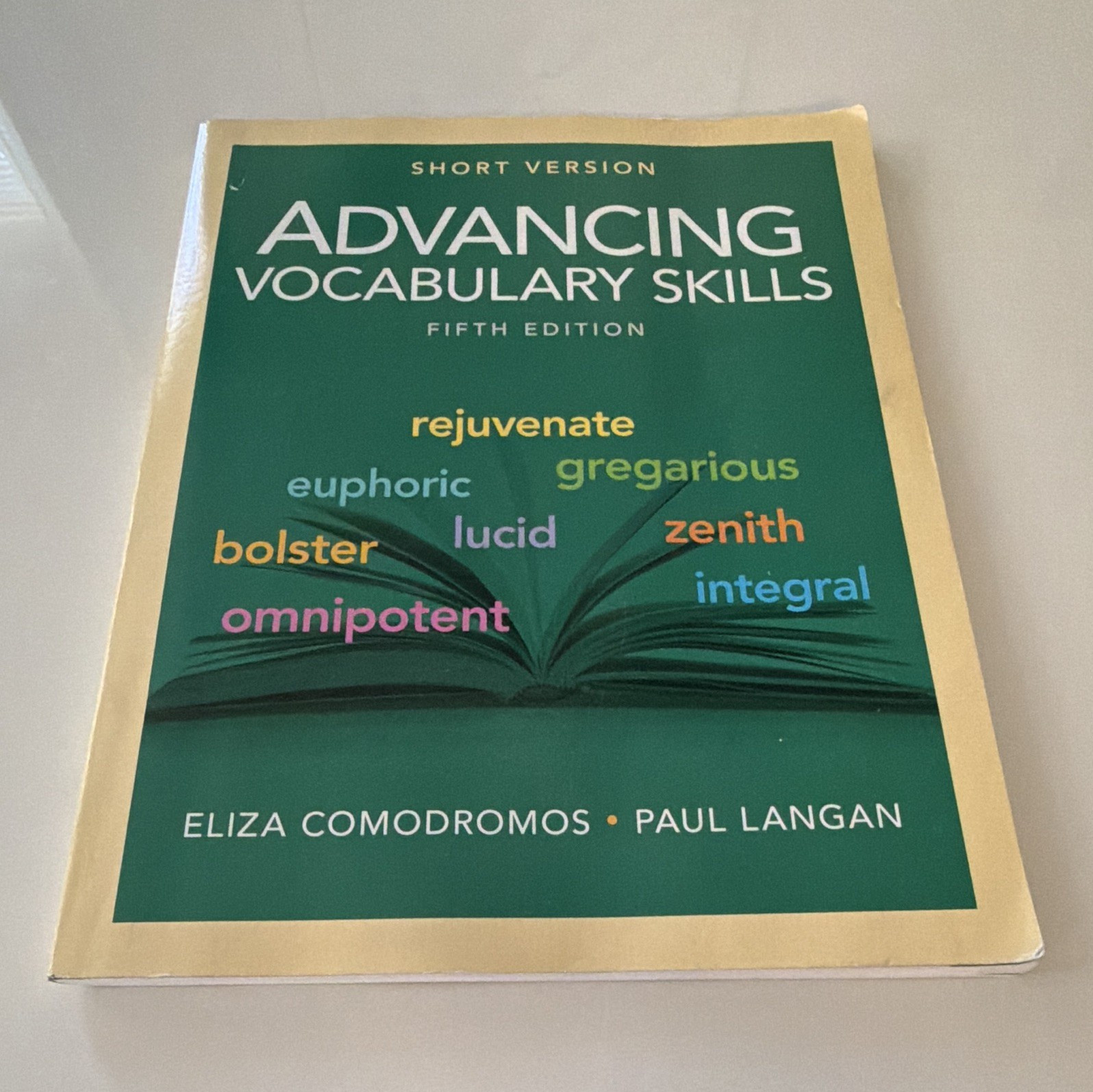 Townsend Press Advancing Vocabulary Skills Short Version 5th Ed Study Guide
