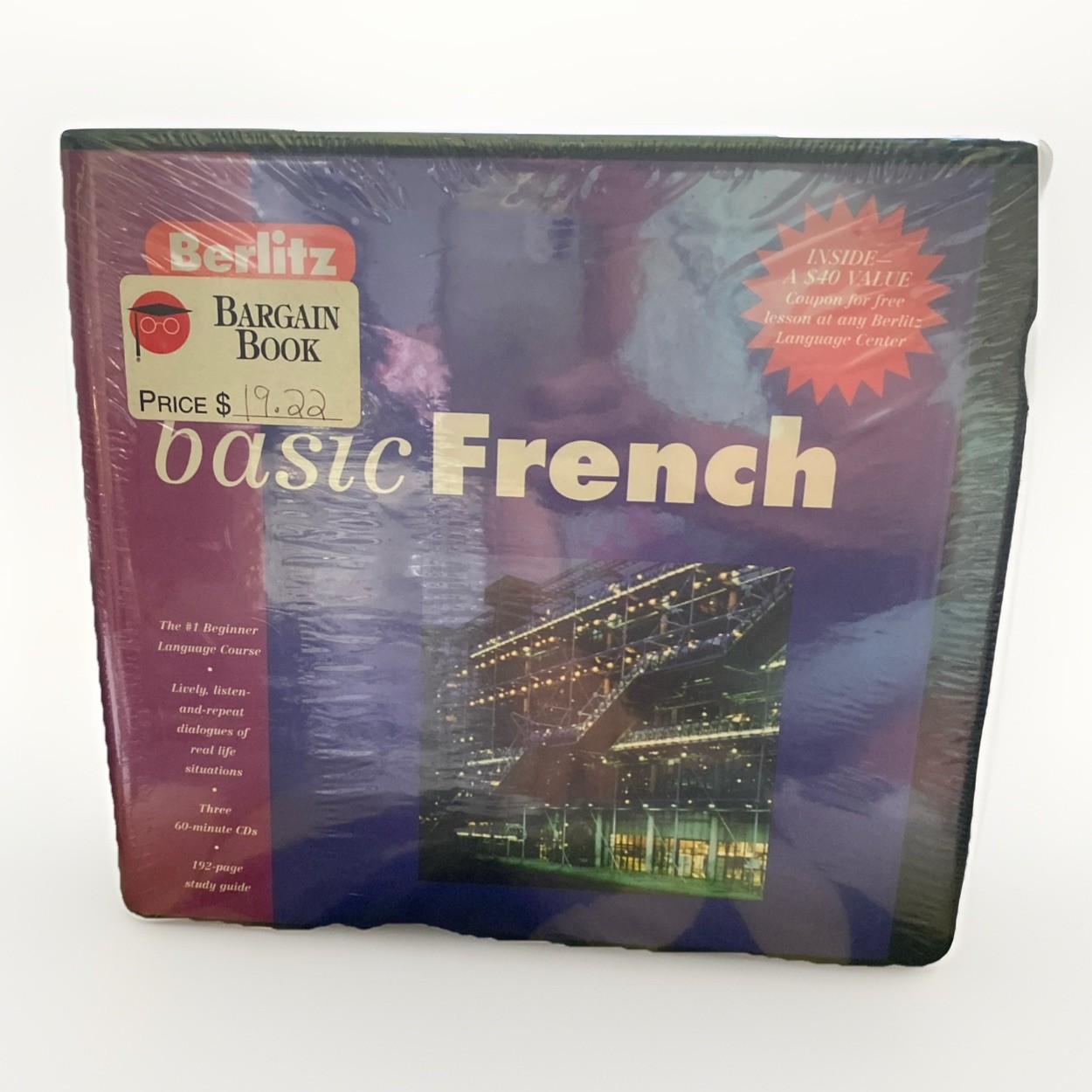 Berlitz Basic French Complete CD Language Beginner Course New/Sealed