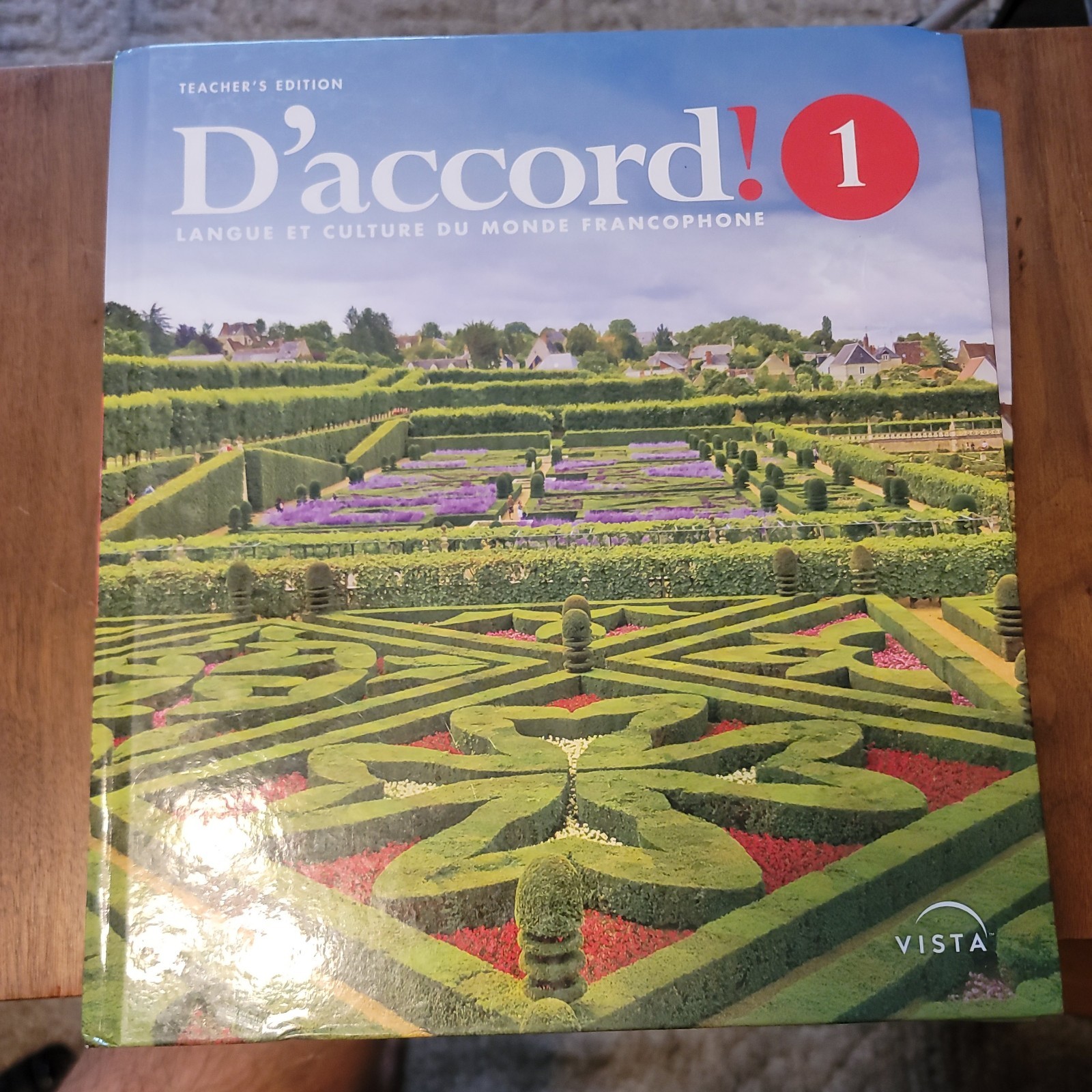 D’accord! Langue Et Culture Du Mone Francophone 1 – Hardcover *Like New