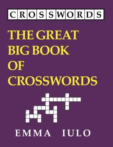 The Great Big Book of Crosswords – Paperback, by Iulo Emma – Very Good