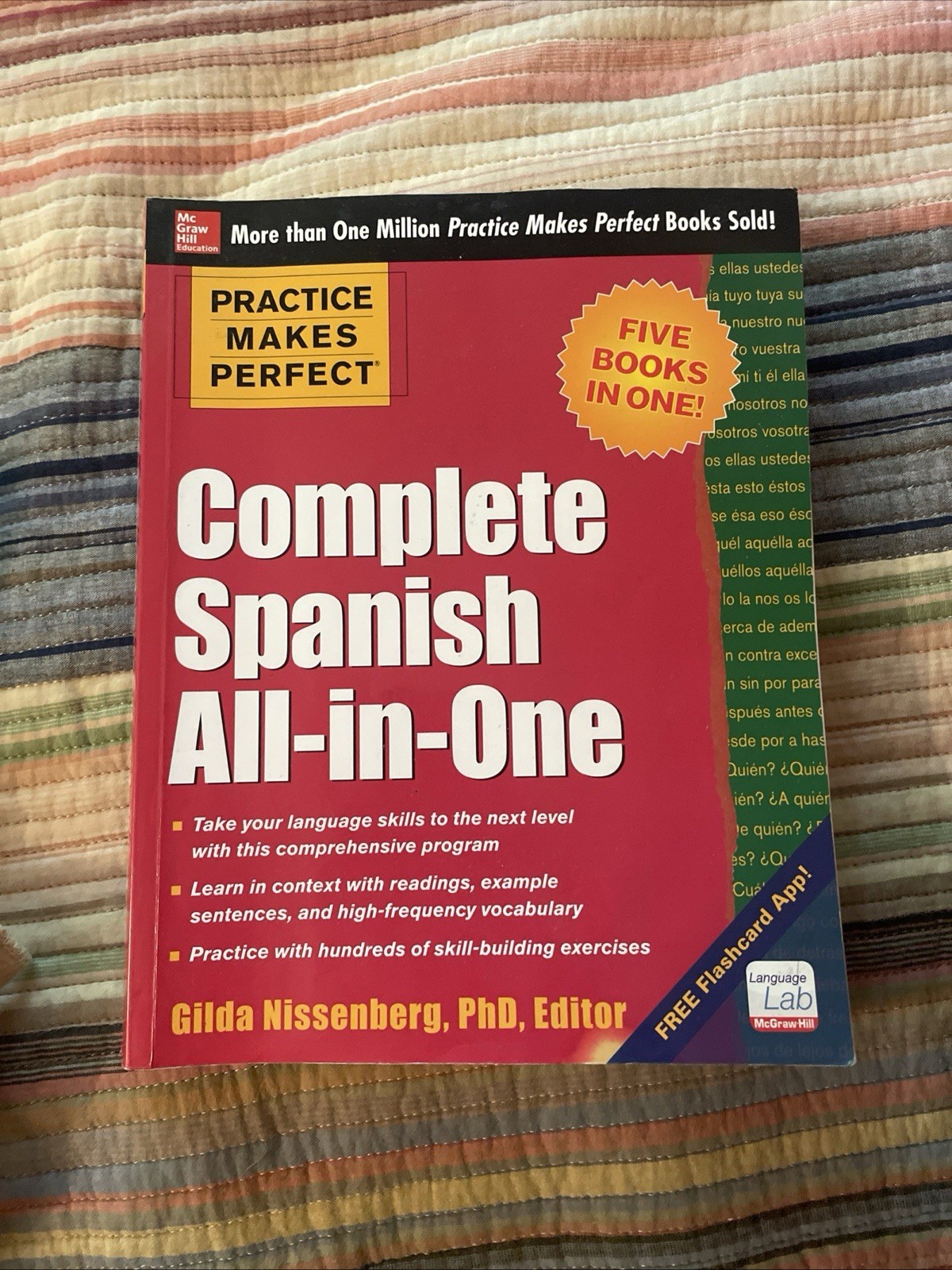 COMPLETE SPANISH ALL-IN-ONE by Gilda Nissenberg (2013 Softcover){B4}