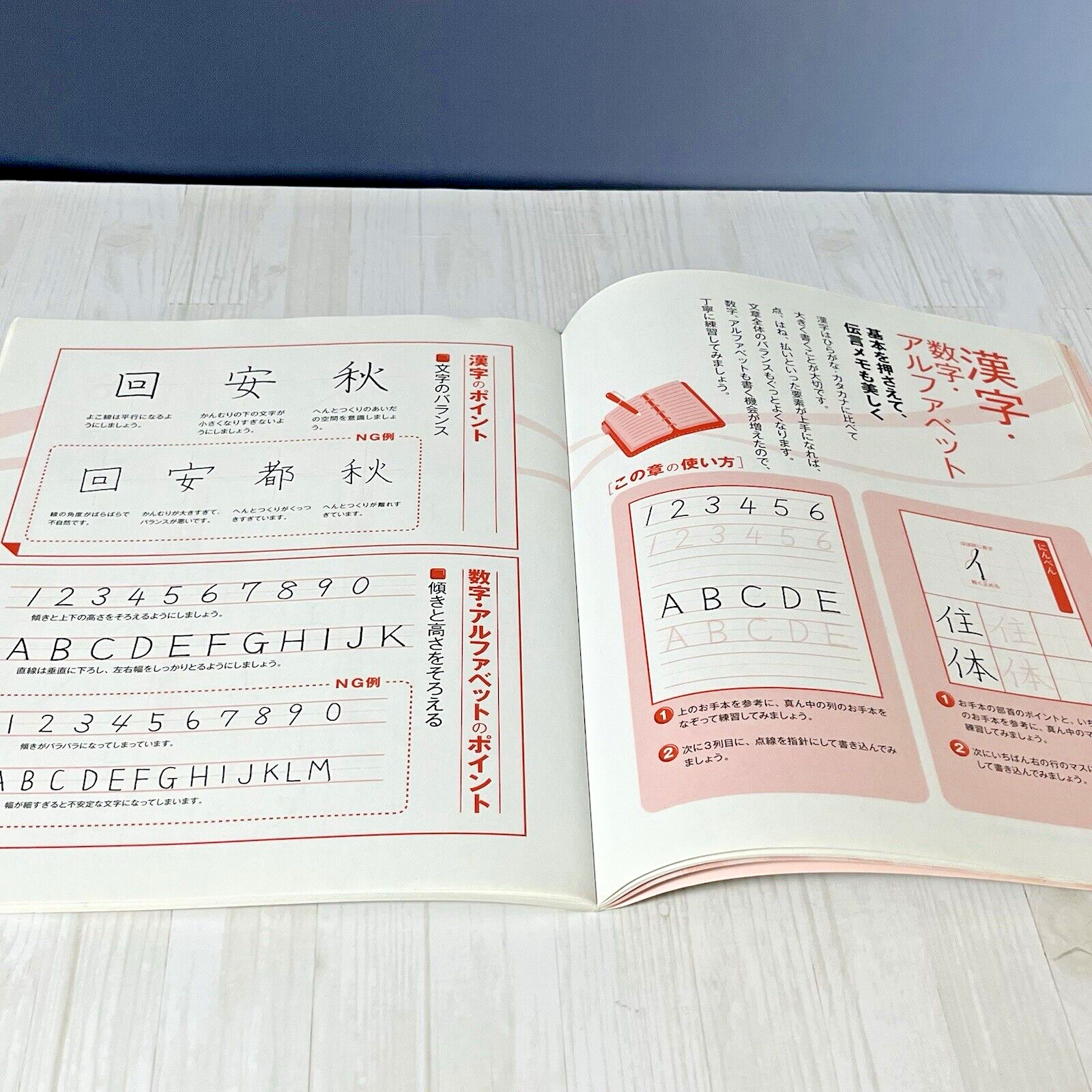 Learn Japanese Handwriting 30 Days Workbook Suito Nakatsuka Penmanship Practice