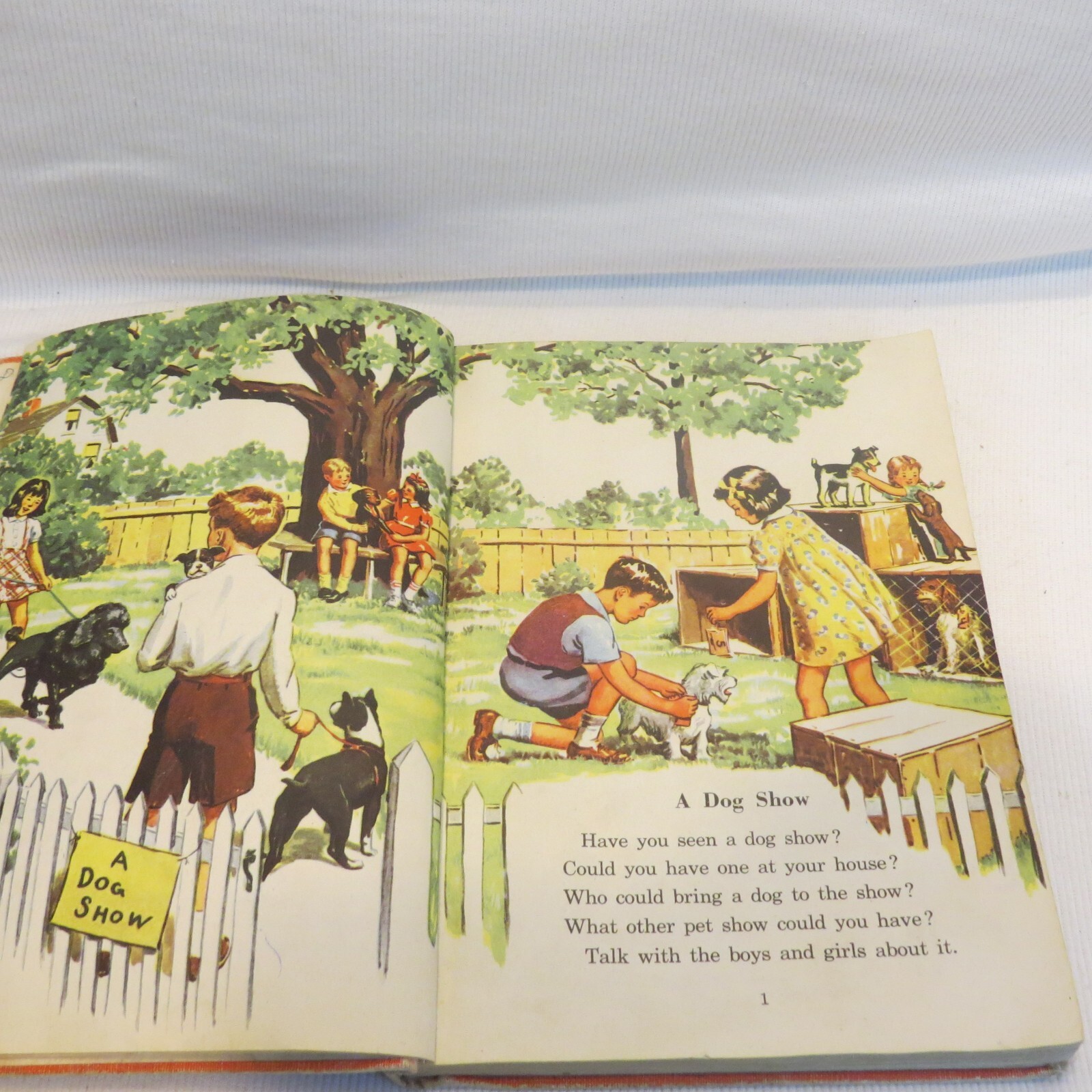 Vintage School Book Language for Meaning– Let’s Talk By McKee & Harrison 1947 HC