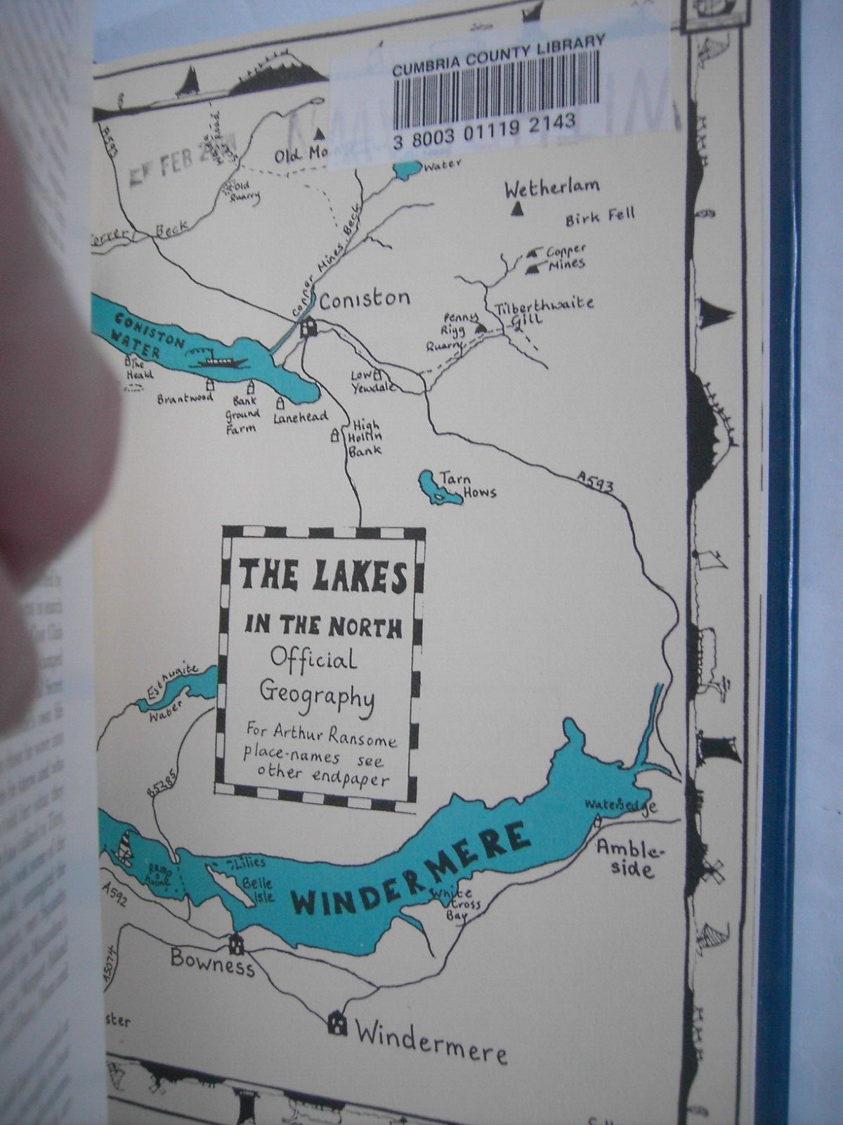 Arthur Ransome and Captain Flint’s Trunk, Christina Hardyment. UNREAD COPY.
