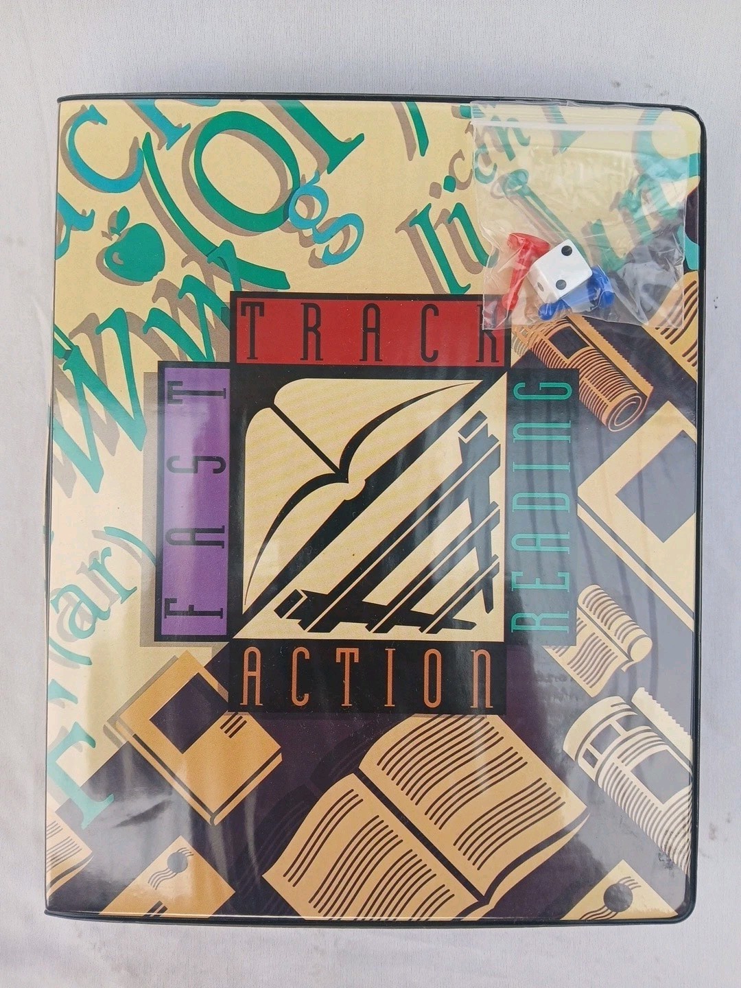 Action Reading Fast Track Mega Systems 1995 VHS And Cassettes With Workbook #S1