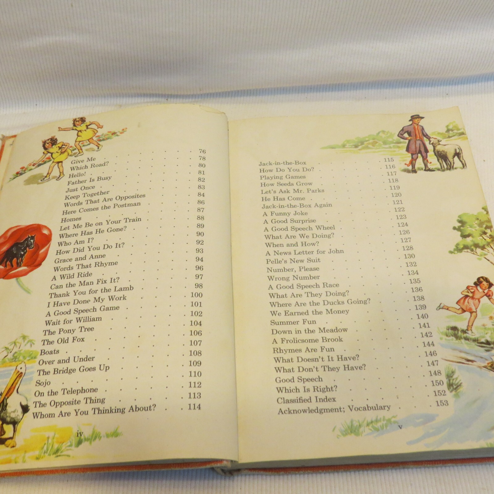 Vintage School Book Language for Meaning– Let’s Talk By McKee & Harrison 1947 HC