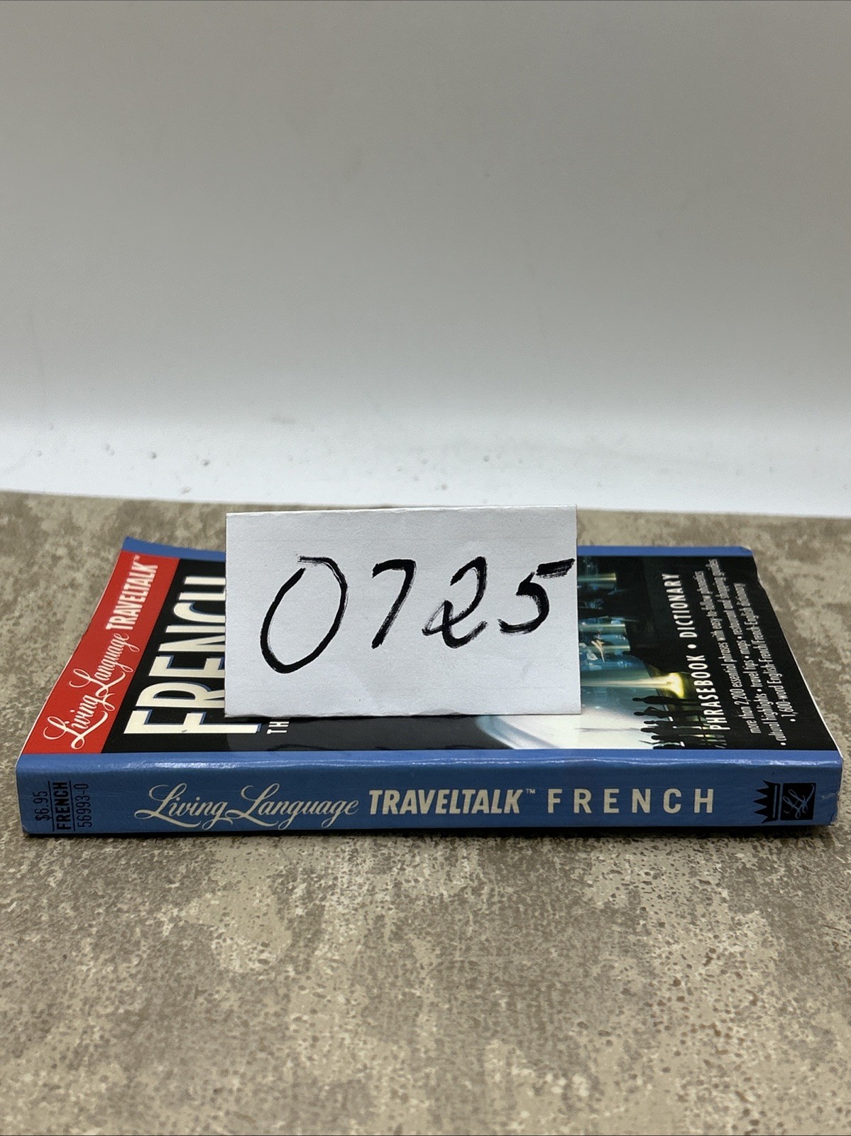 Fodor’s Living Language French Phrase book/Dictionary 1st Edition – W/ CASSETTE
