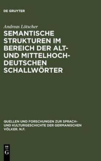 Semantische Strukturen Im Bereich Der Alt- Und Mittelhochdeu…