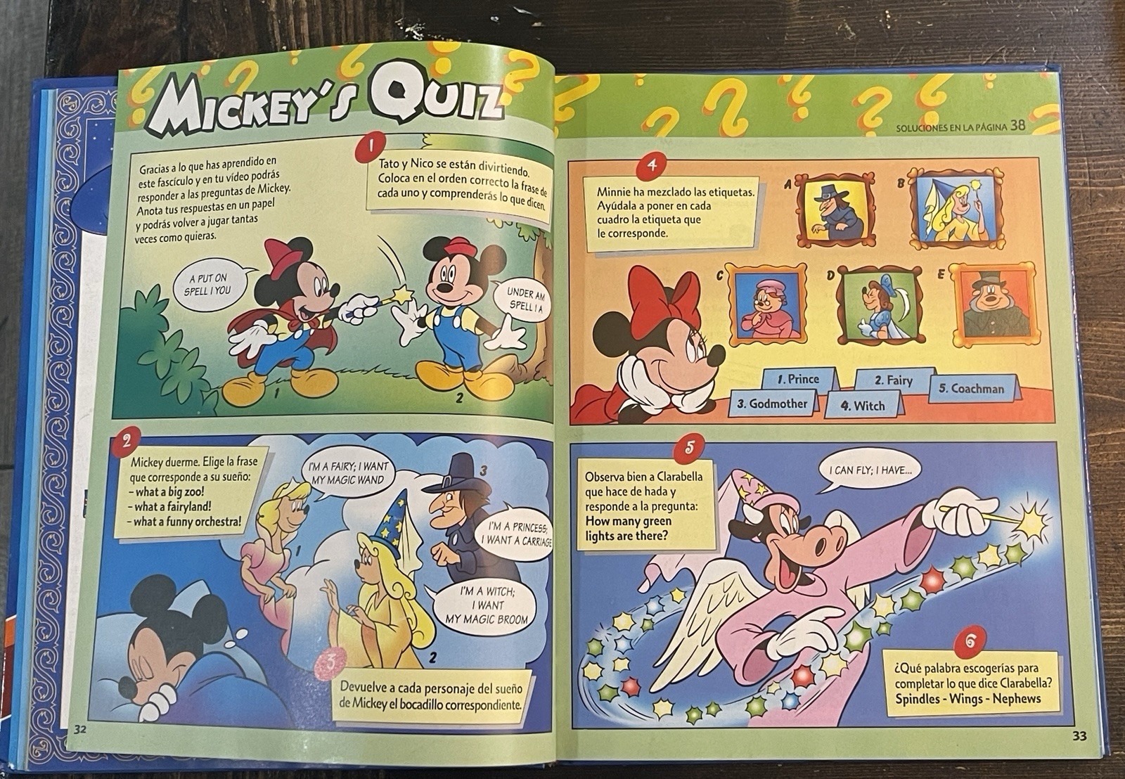 Disney Learn English Books for Spanish Speakers – Bilingual Storybooks Lot of 5