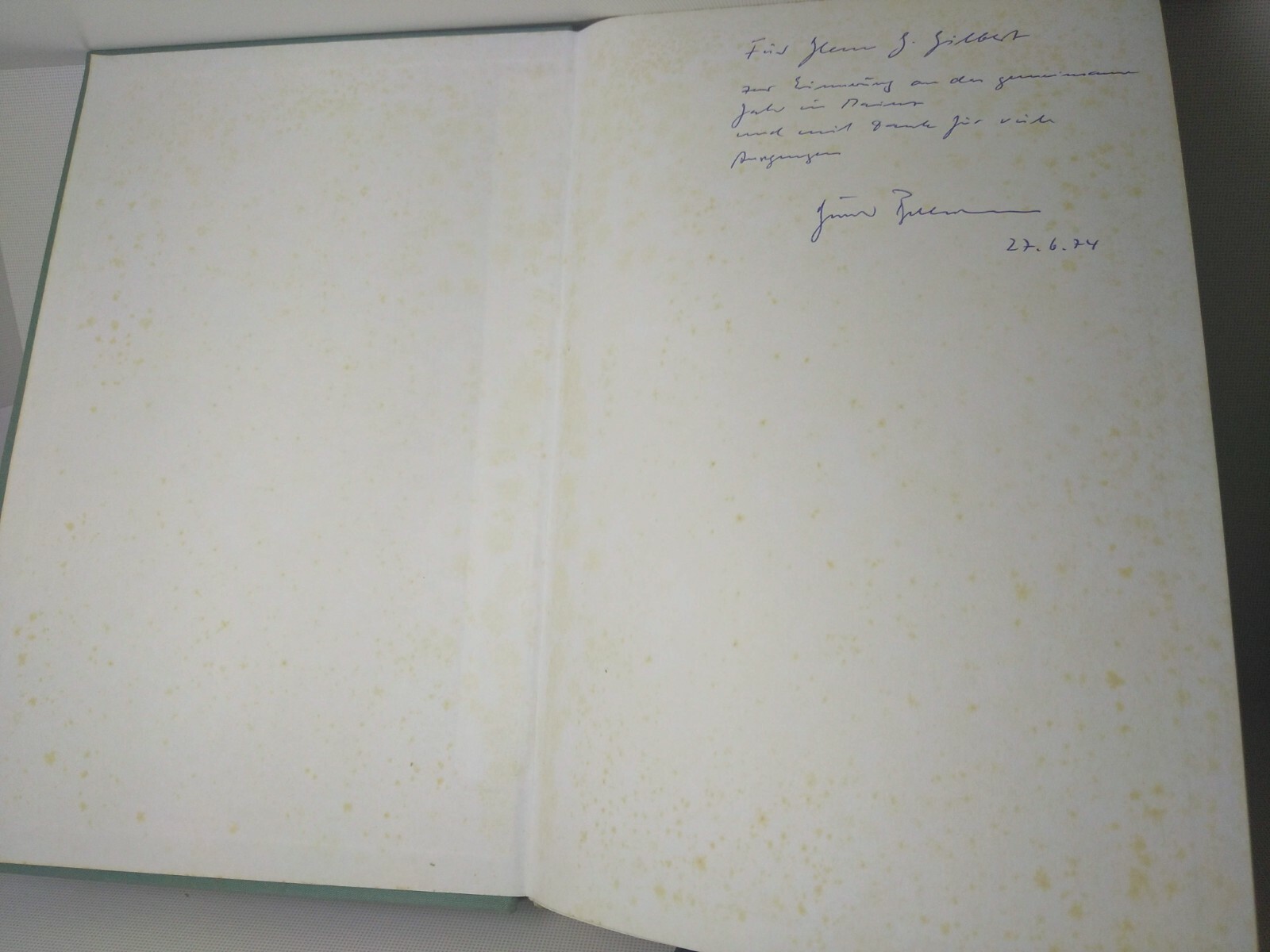 Slavoteutonica by Gunter Bellmann Signed Original Walter de Gruyter