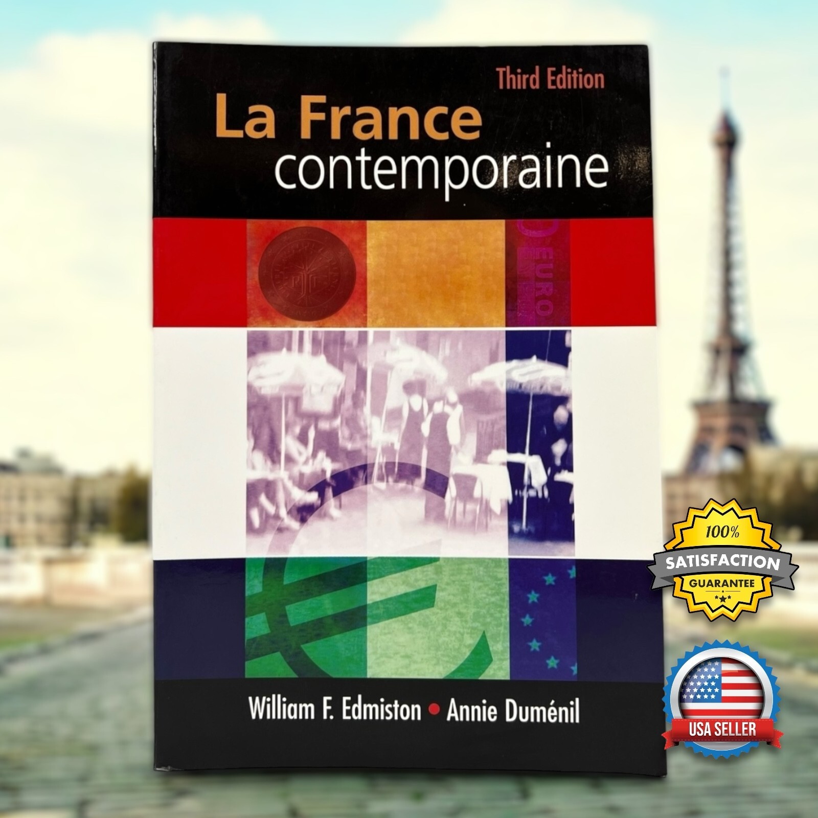 La France Contemporaine French Textbook 3rd EDITION Thomson Heinle Paperback VG
