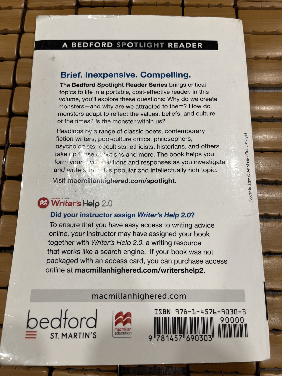 Monsters: A Bedford Spotlight Reader – Andrew J. Hoffman