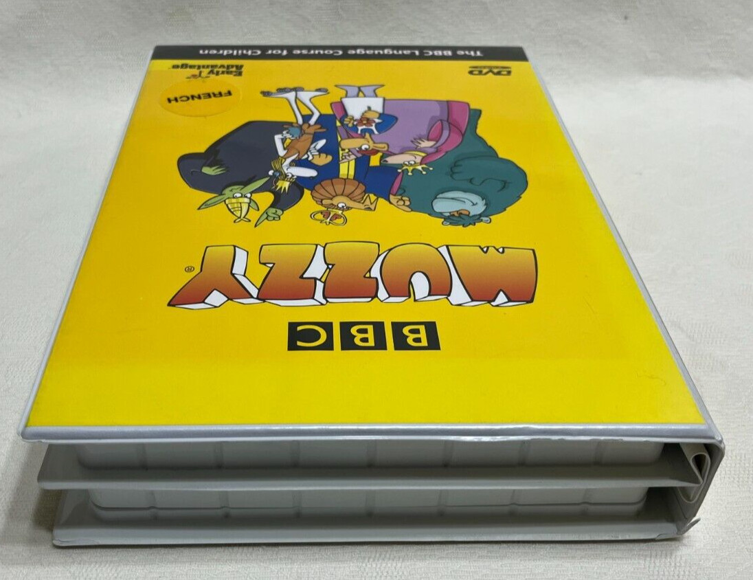 MUZZY : The BBC Language Course French For Children DVD CD CD-ROM & Book Set