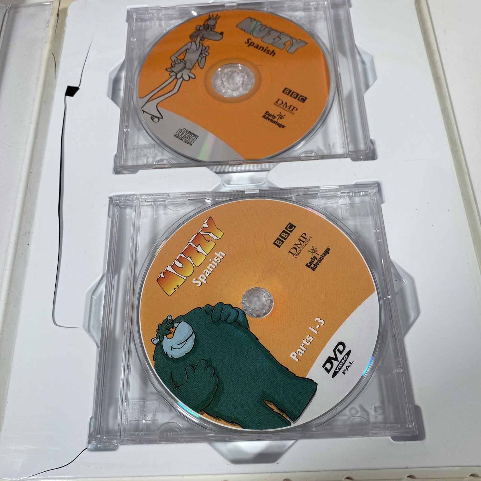 BBC Muzzy Spanish Language Course For Children DVD & CD Set