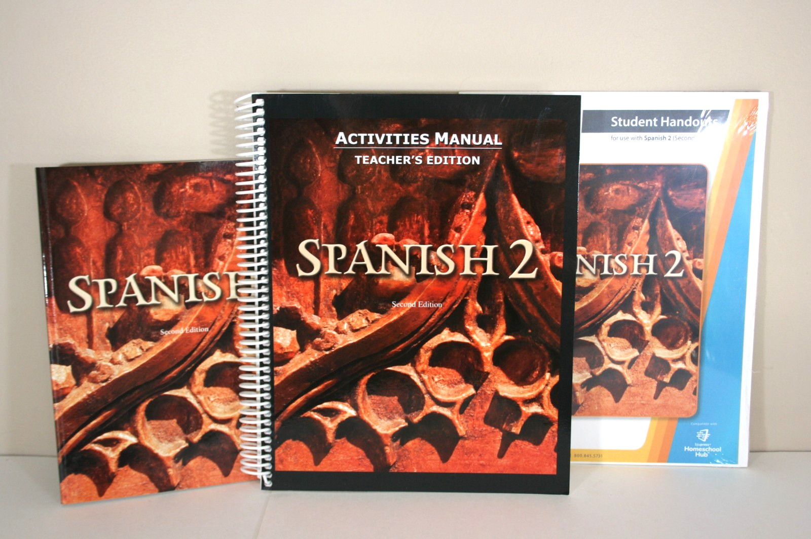 BJU Spanish 2 Student Textbook Teacher Activity Manual. Second Edition EUC