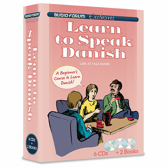 Learn to Speak Danish (6 CDs/Books) by Audio Forum – *NEW in BOX*
