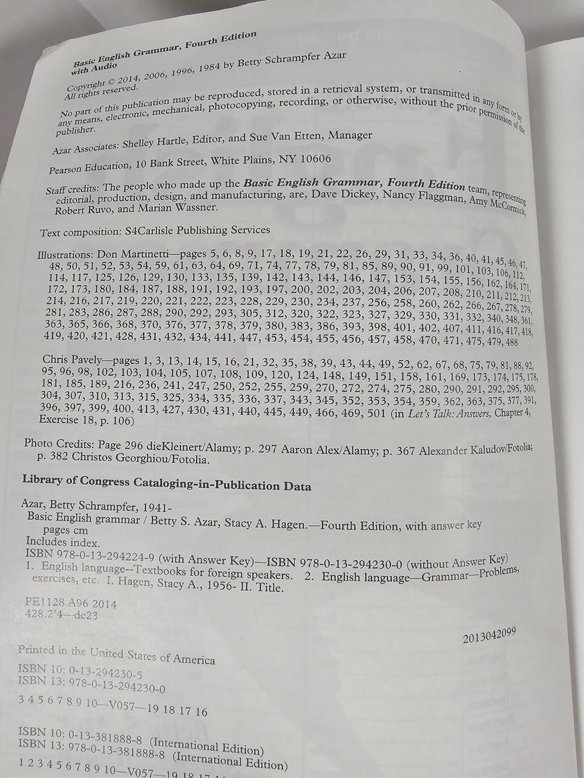 Basic English Grammar with Audio CD, without Answer Key (4th Edition) by Azar…