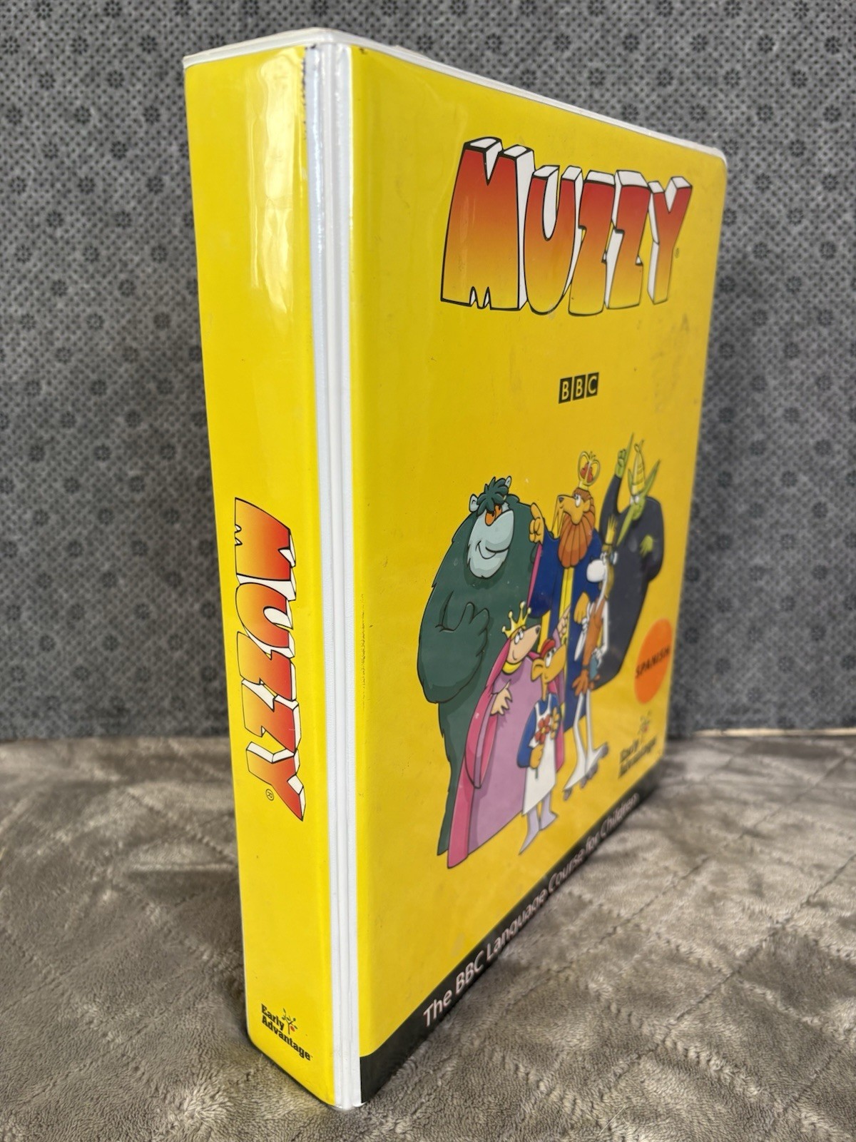 BBC Muzzy Spanish Language Course For Children Kids Learn DVD Set Includes Book