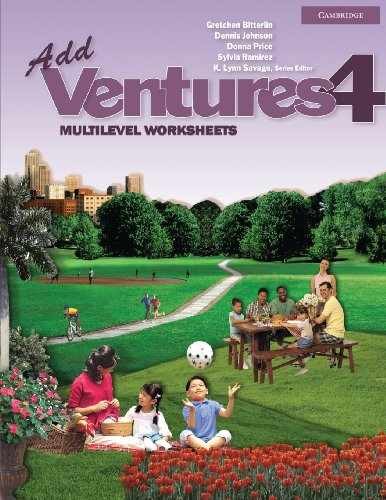 Add Ventures 4 – Spiral-bound, by Bitterlin Gretchen; Johnson – Acceptable