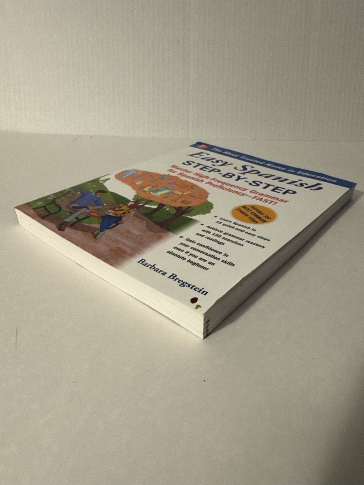 Easy Spanish Step-By-Step Paperback – Barbara Bregstein | Very Good