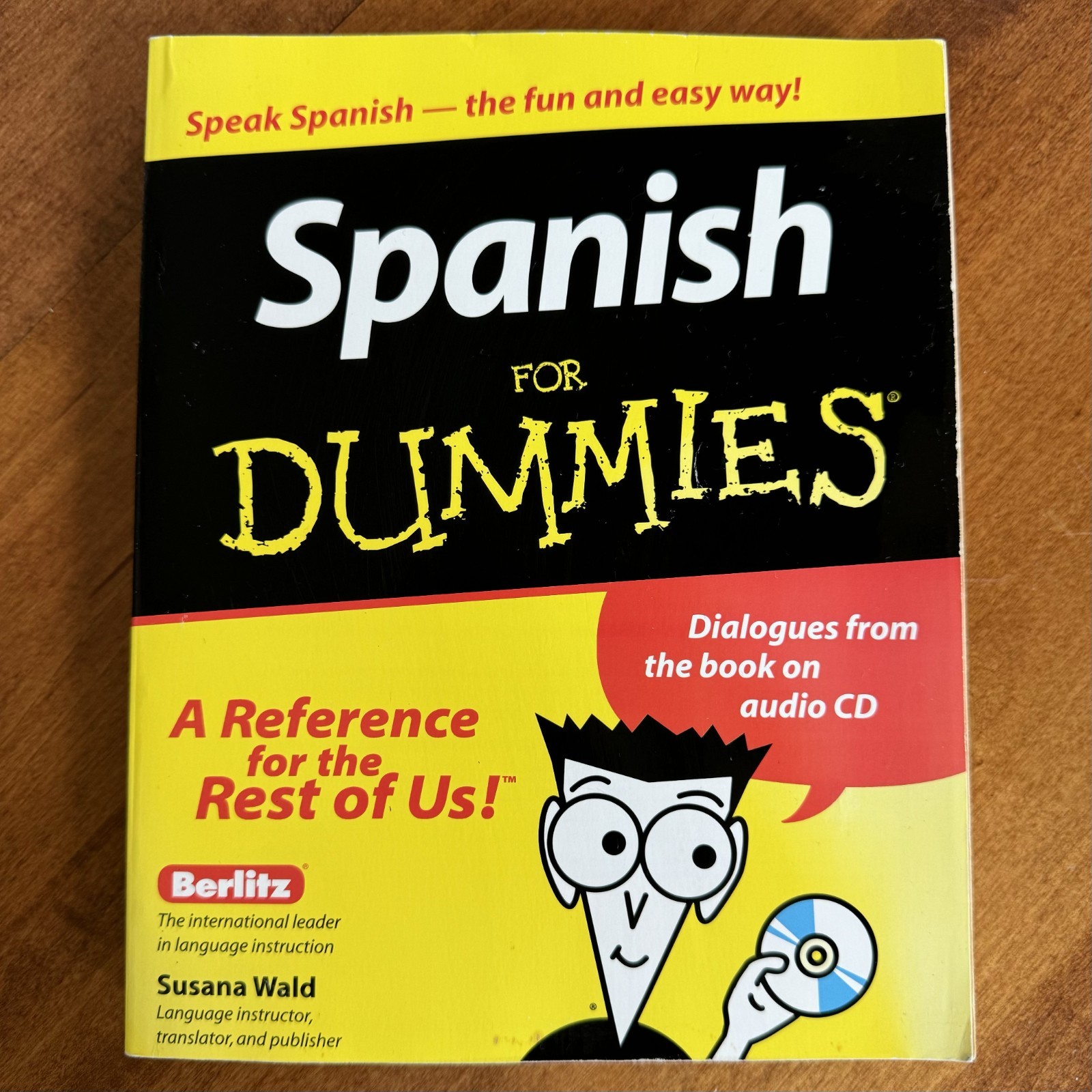 Spanish for Dummies® by Susana Wald (2000 Trade Paperback)