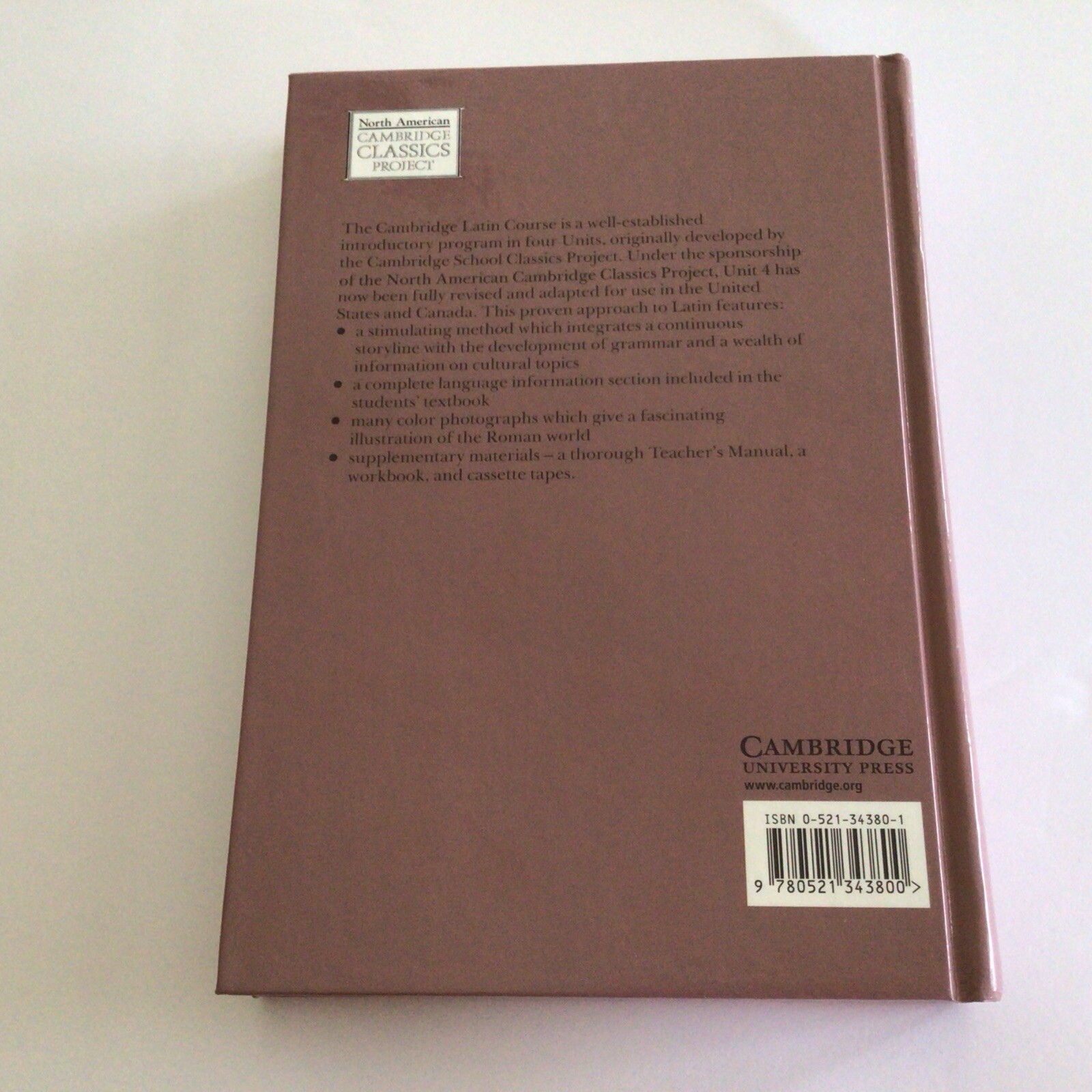 Cambridge Latin Course, Unit 4, Student Book Hardcover Third Edition