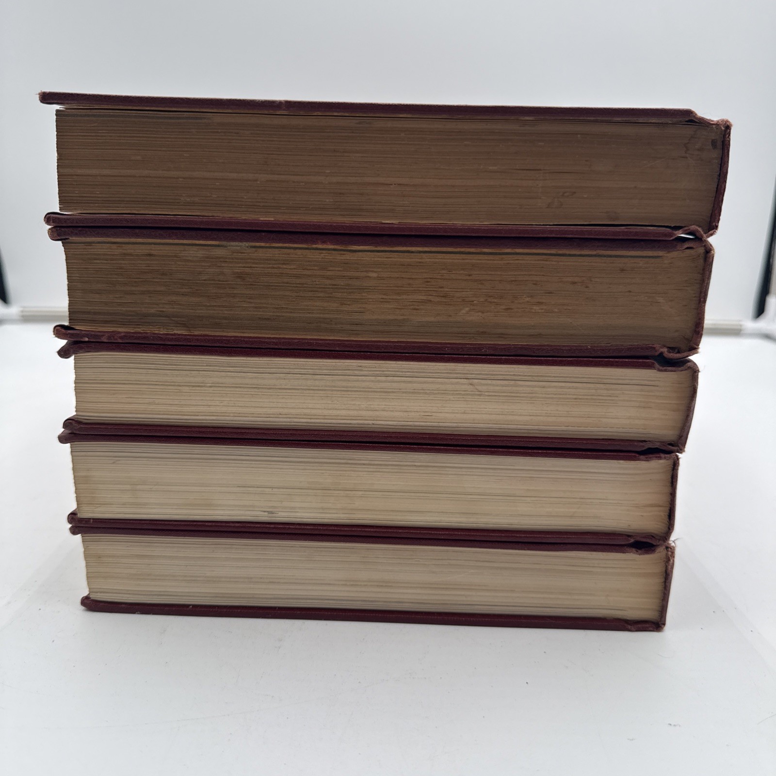 Collier’s Encyclopedia Vol 1-20 FULL SET 1960 VTG Black & Red + 5 Yearbooks