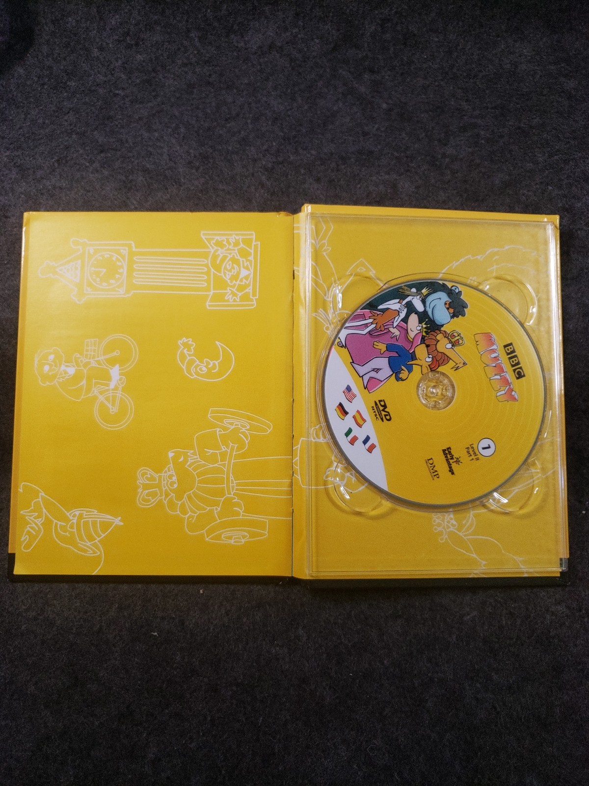 Muzzy BBC Multilingual Language Children’s Course DVD Book 7 Level 2 Pt 1(C6B4)