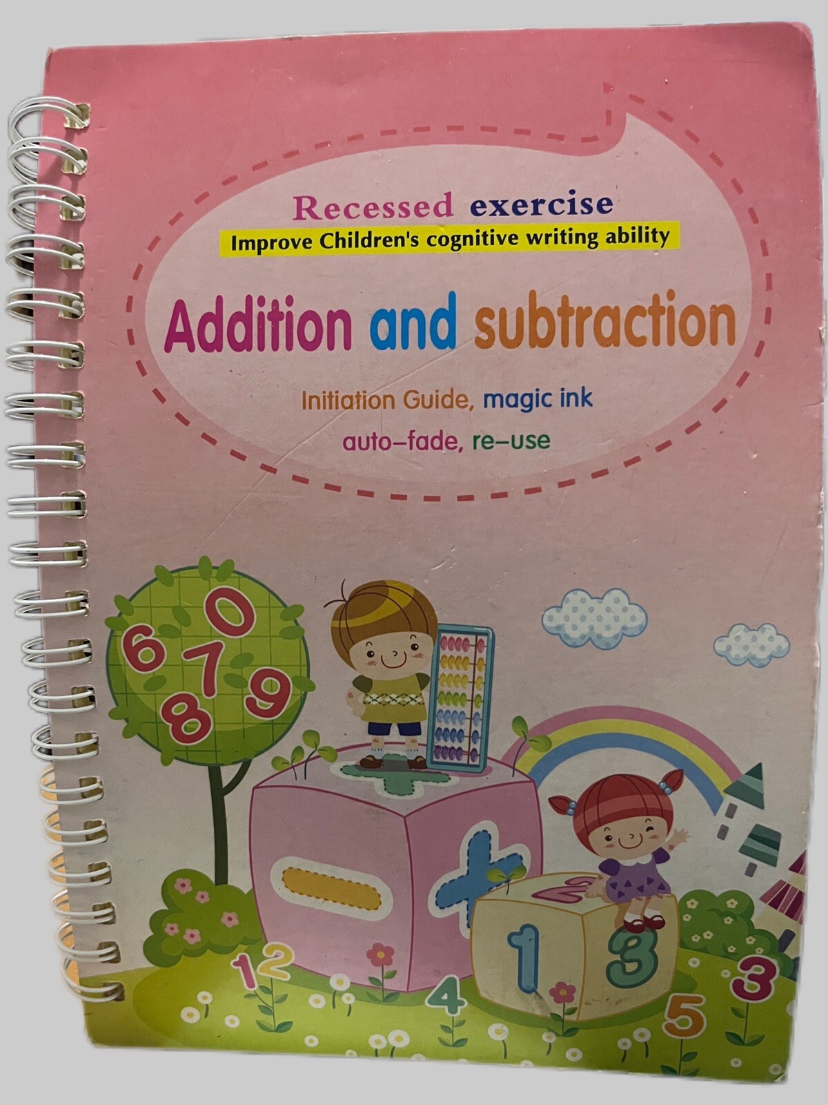 Magic Practice Copybook addition and subtraction initiation guide workbook