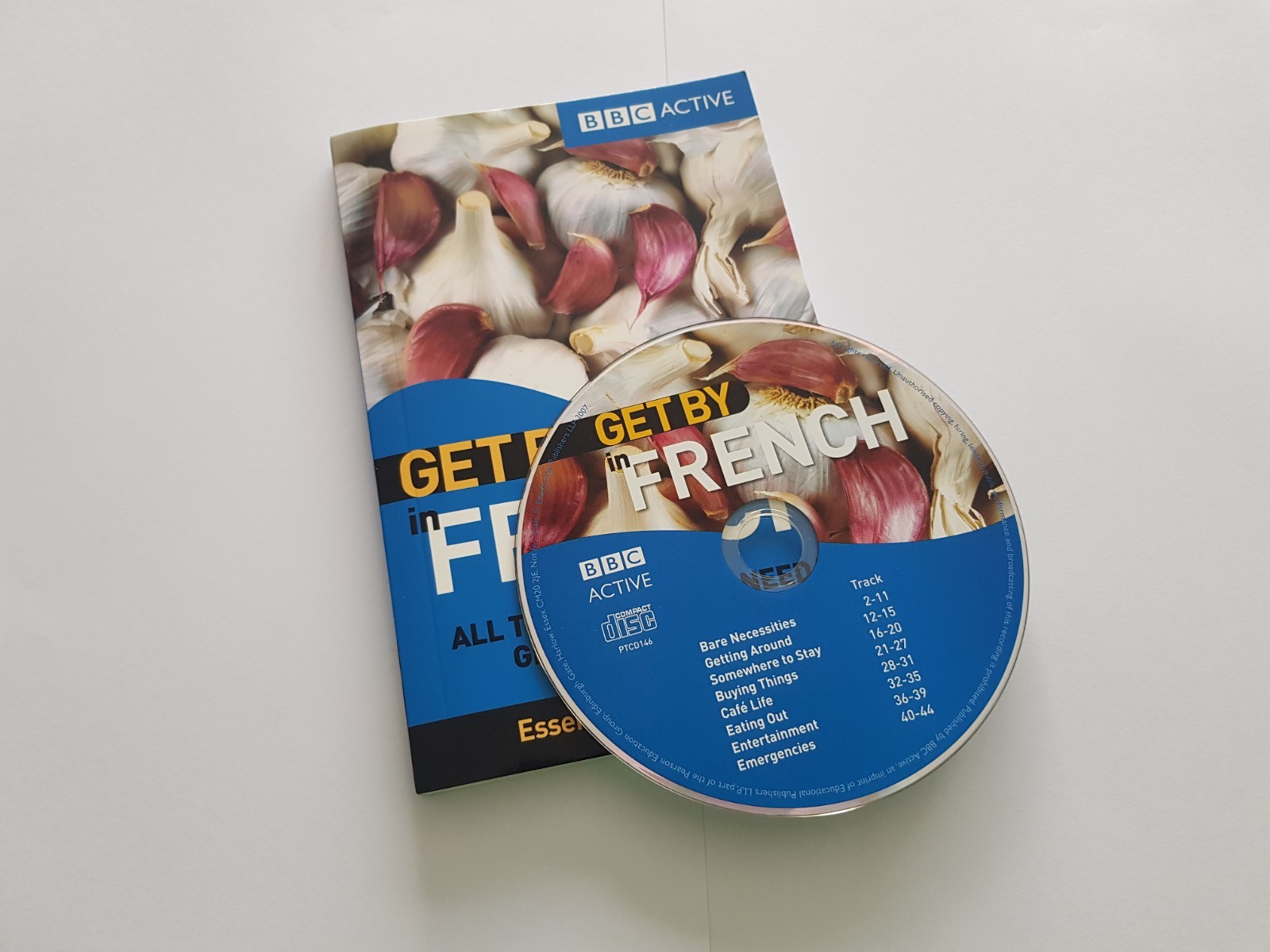 BBC Active Language CD Book Get By In French Travel Language