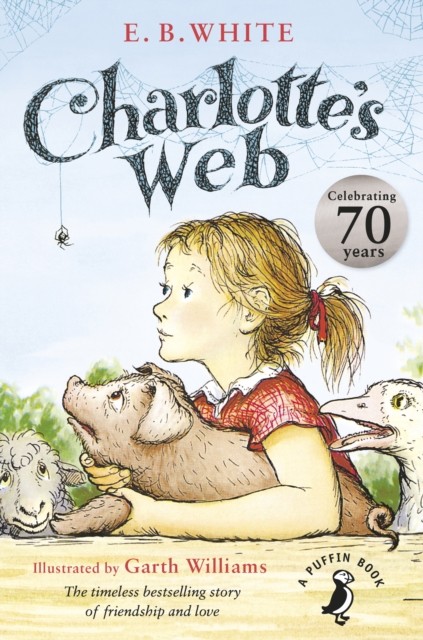 Charlotte’s Web 70th Anniversary Edition by E. B. White (Paperback Book)