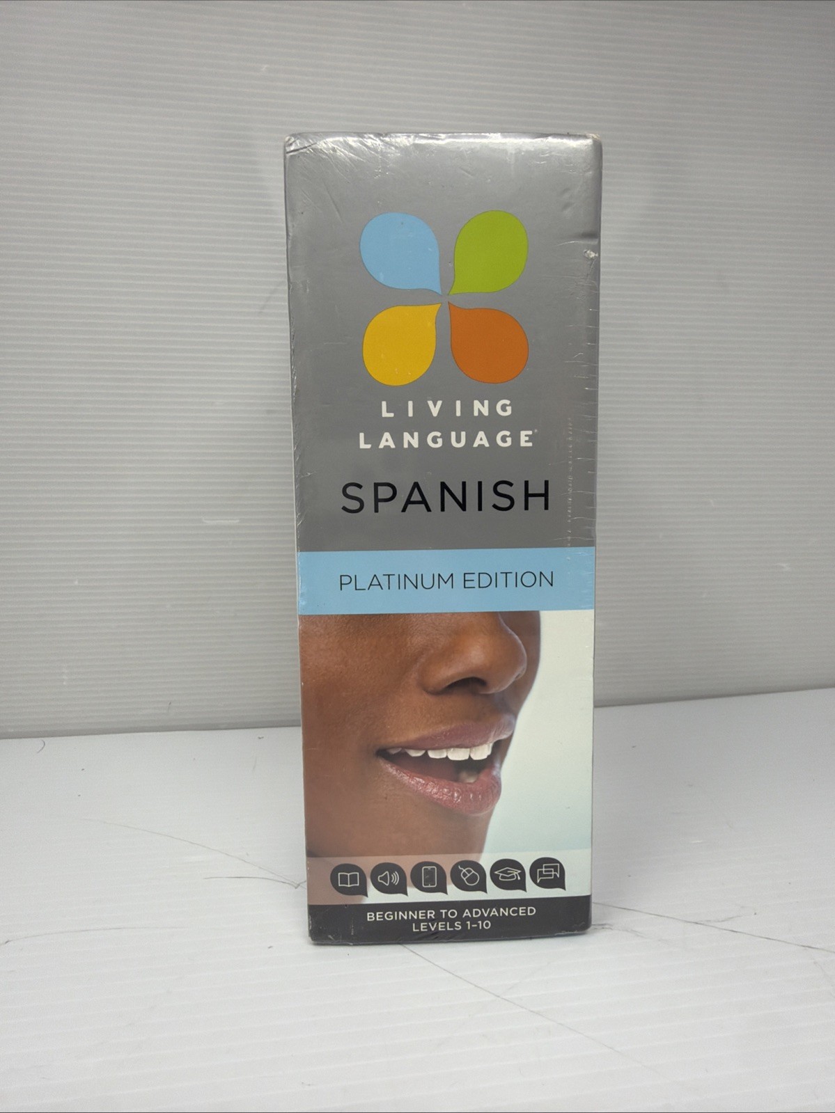 Living Language Spanish, Platinum Edition 3 Books, 9 Audio CDs, Online Course
