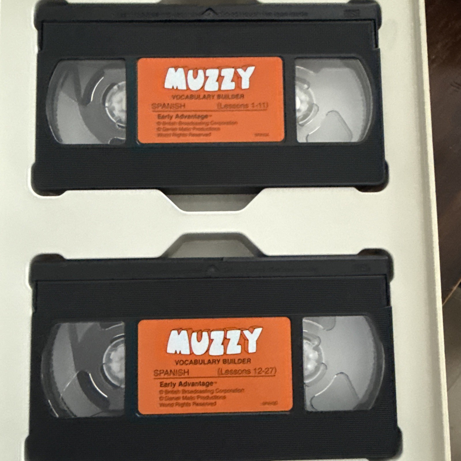 MUZZY Story SPANISH VIDEO Language Course for Children Teens CD ROMS Cassettes