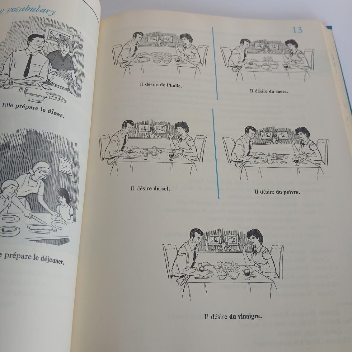 Vintage Je Parle Francais Foreign Language School Book French Language 1969