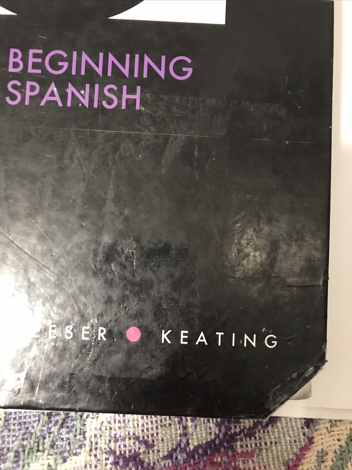 Sol Y Viento 3E Beginning Spanish Hardcover Book Van Pattern Leeser Keating