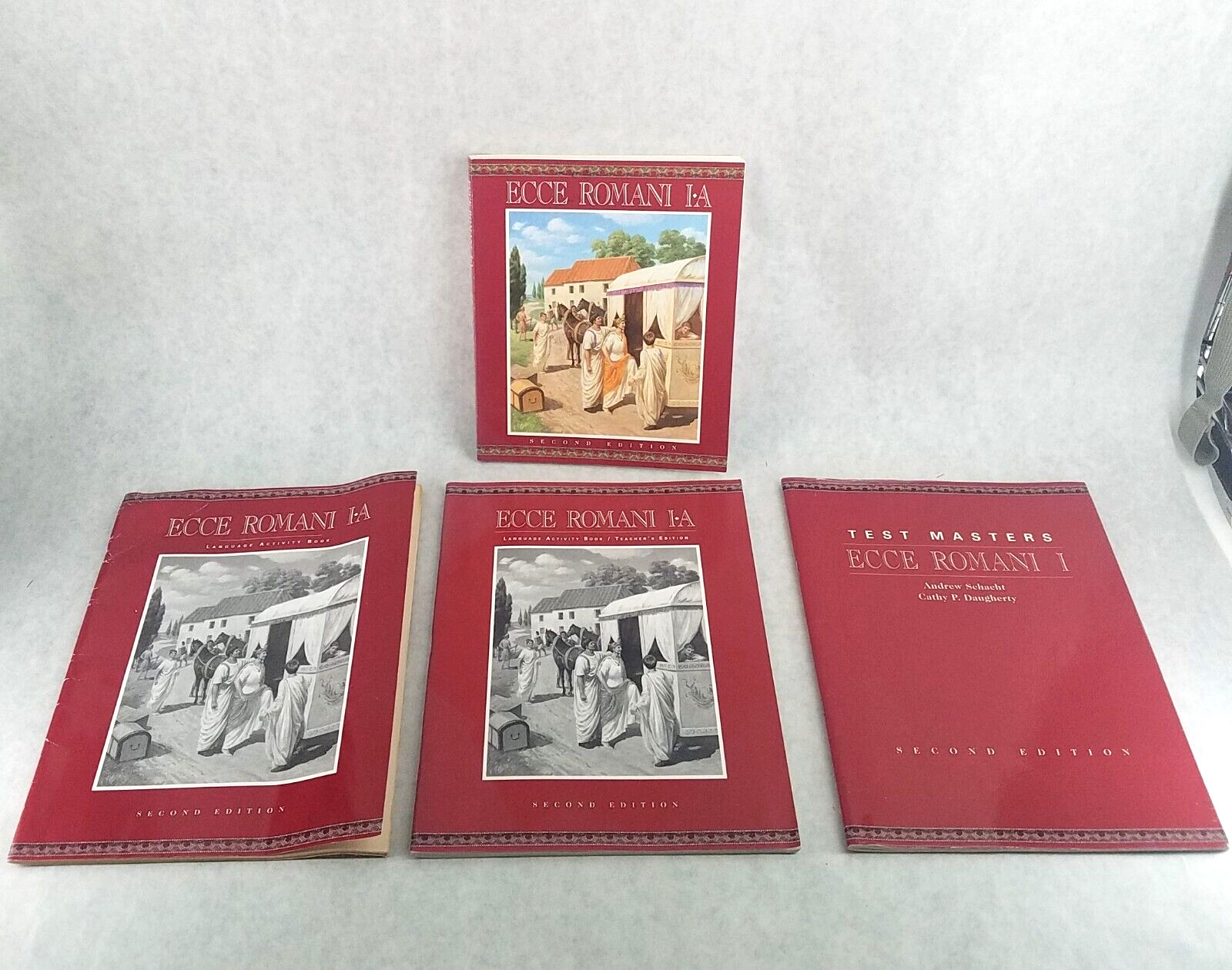 ECCE ROMANI I-A, LATIN READING PROGRAM, 2ND ED. Lot of 4 – See Description