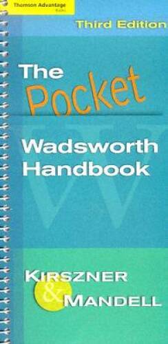 Cengage Advantage Books: The Pocket Wadsworth Handbook (Thomson Advantage – GOOD