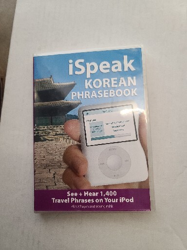 ISpeak Audio Ser.: Korean : See + Hear 1,400 Travel PhrasesYour iPod Like New
